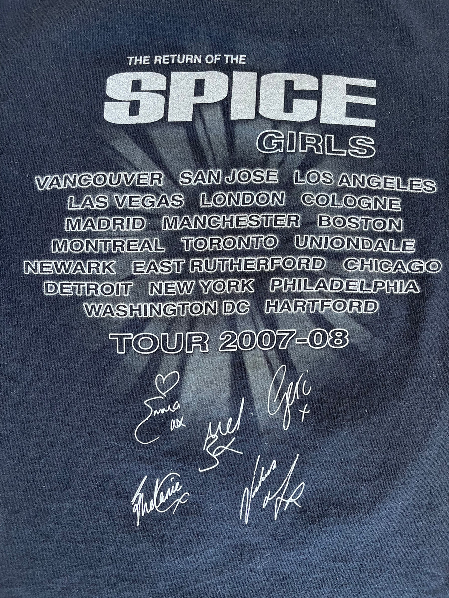 Vintage 2007 The Return of Spice Girls Tour Tee M