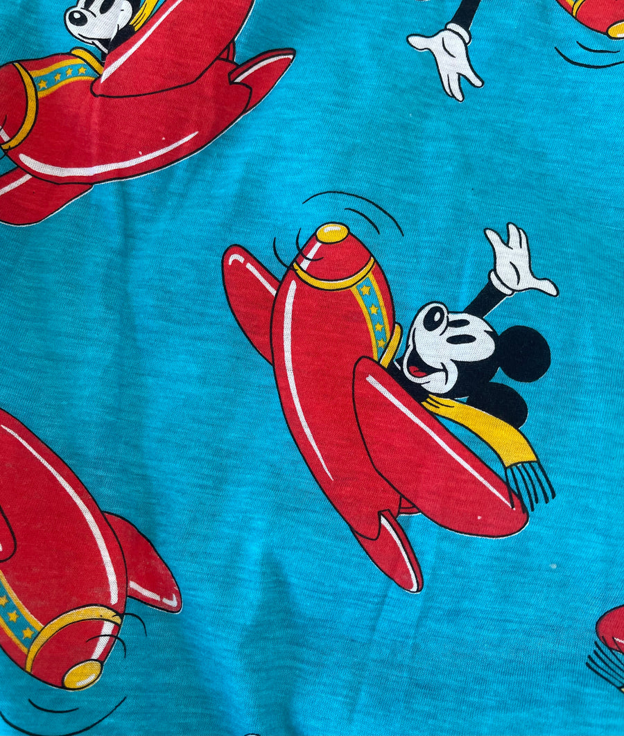 Vintage Reversible Disney Mickey Mouse Crewneck Sweater L