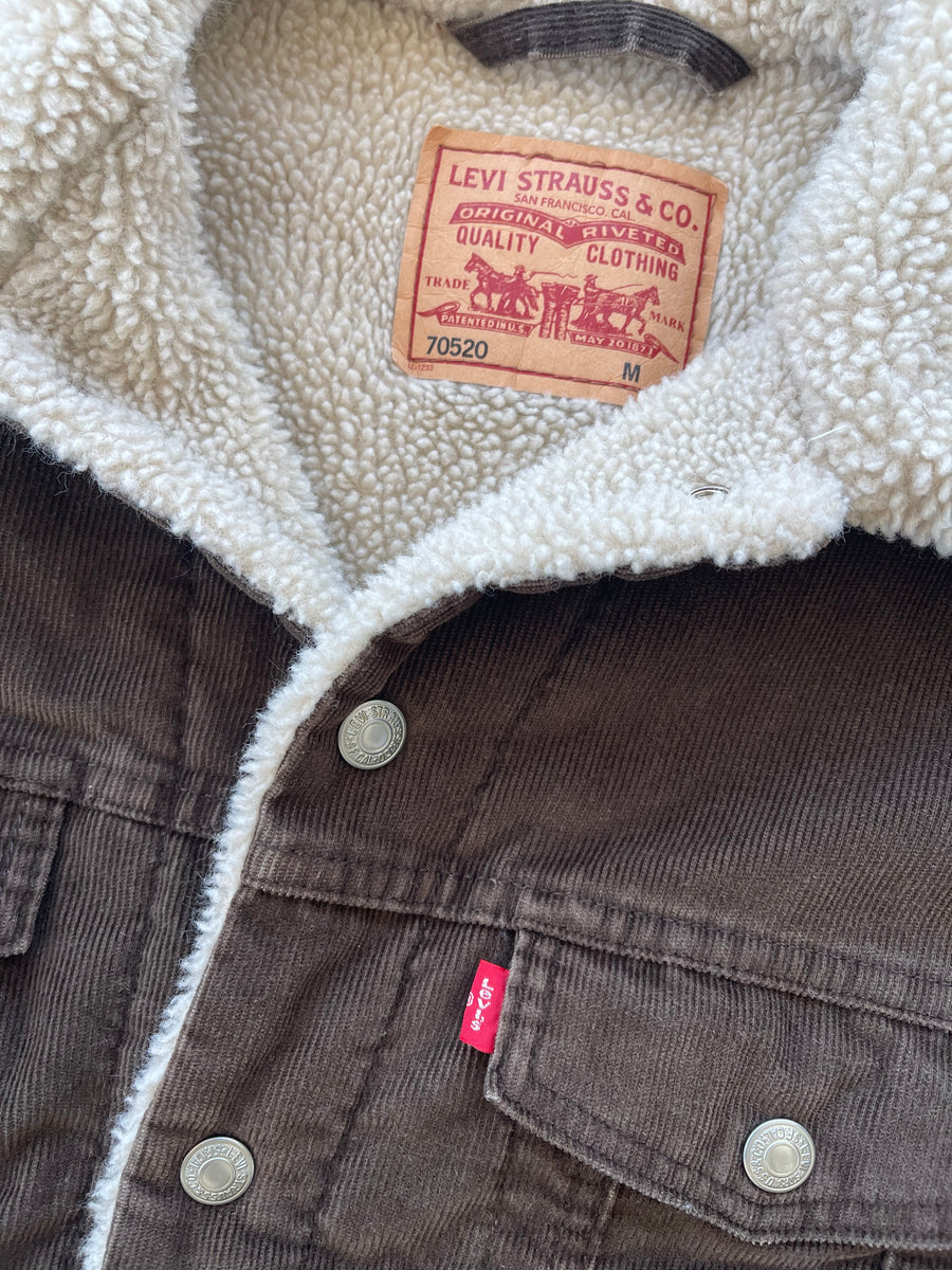 Vintage Levis Sherpa Jacket M