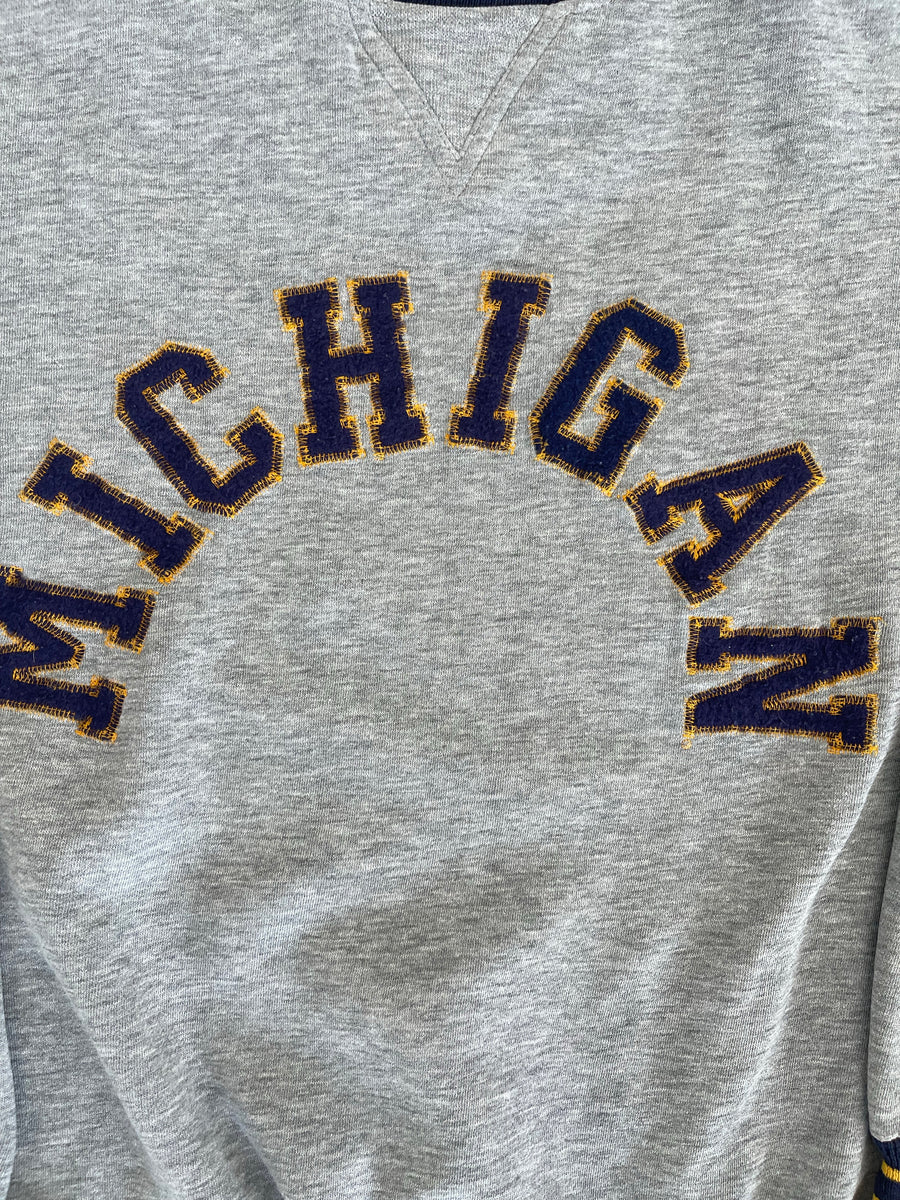 Vintage Michigan Wolverines Crewneck Sweater L