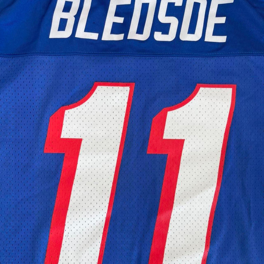 Vintage Drew Bledsoe New England Patriots Jersey L