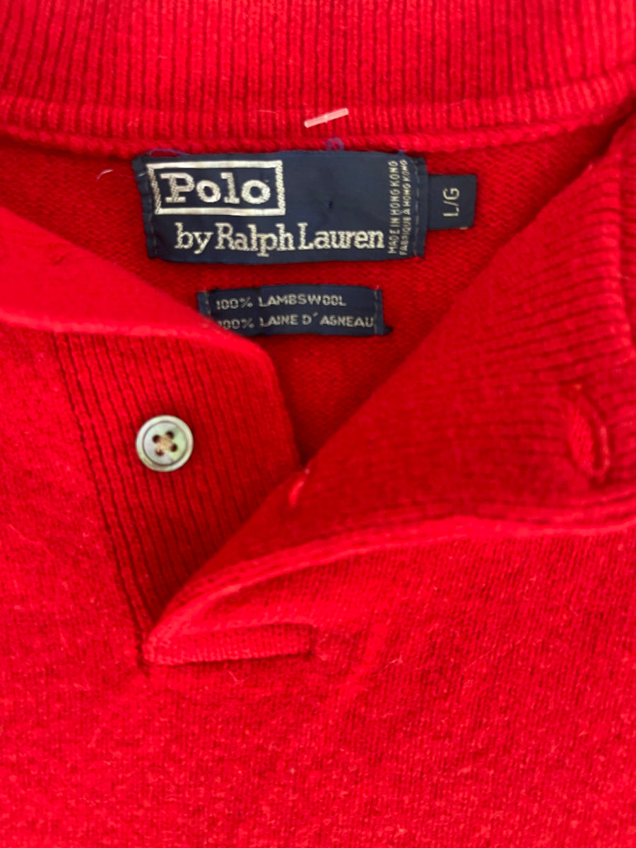 Vintage Wool Polo Ralph Lauren Sweater M