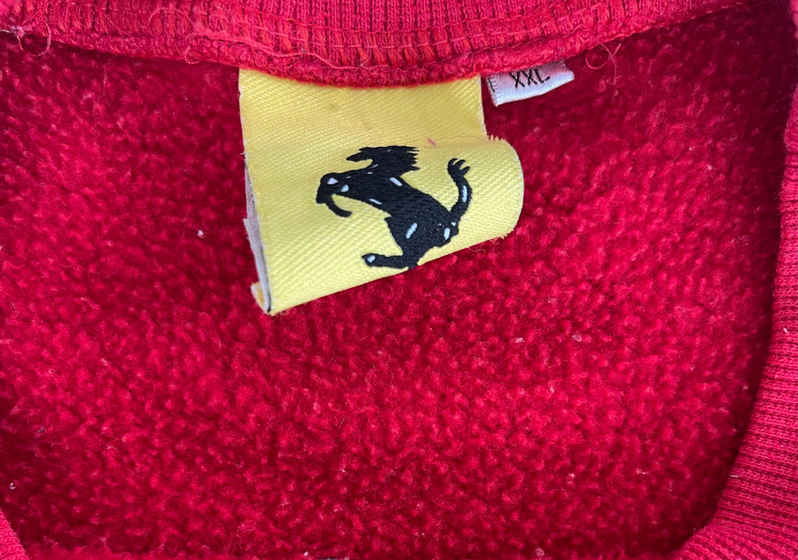 Vintage Embroidered Ferrari x Marlboro Michael Schumacher Sweater L