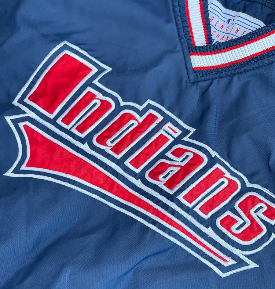 Vintage Starter Cleveland Indians Jacket XXL