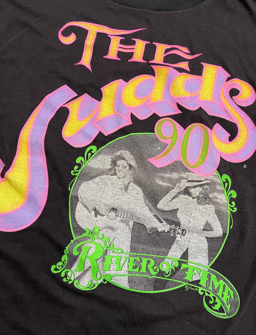 Rare Vintage 1989 The Judds River Of Time Tee L