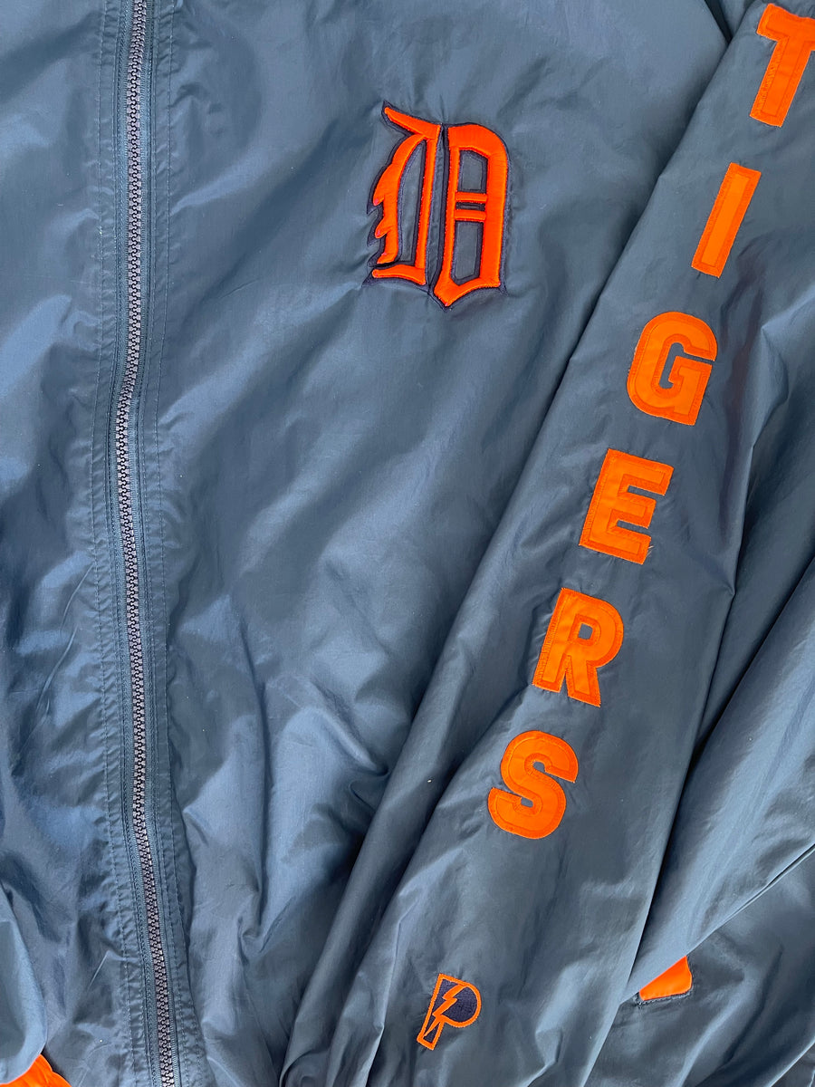 Vintage Detroit Tigers Windbreaker Jacket XXL