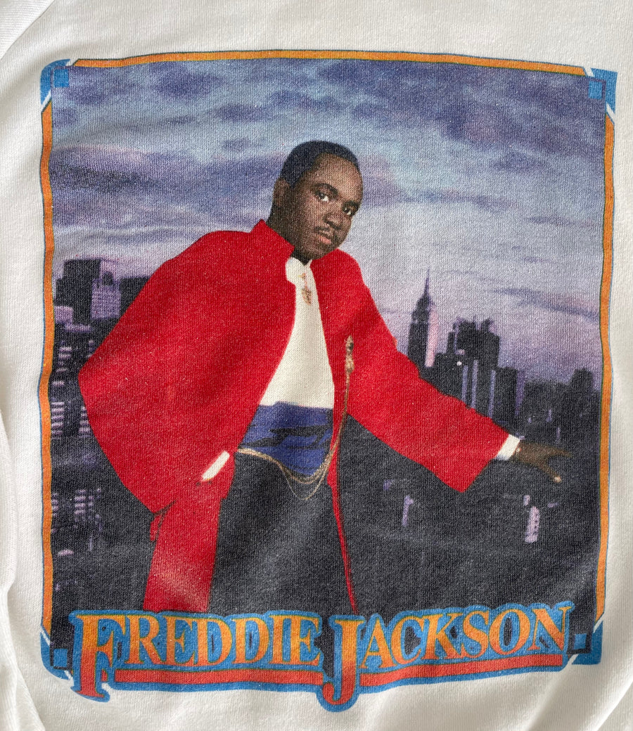 Vintage 1985 Freddie Jackson Sweater L