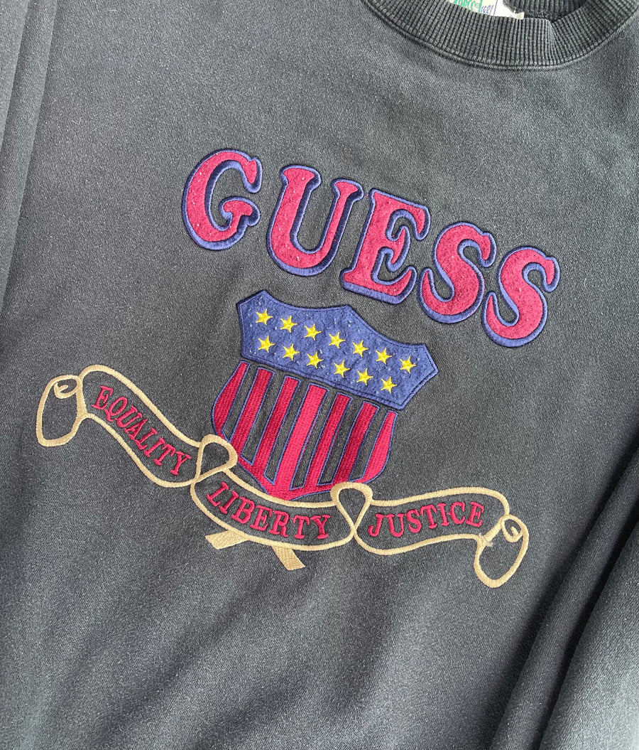 Vintage Guess Crewneck Sweater S