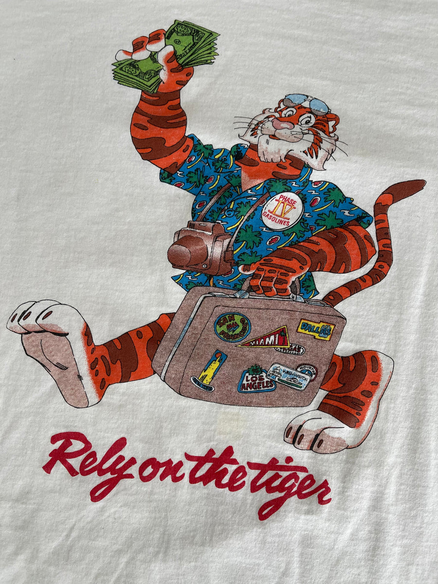 Vintage Rely on Tiger Tee XL