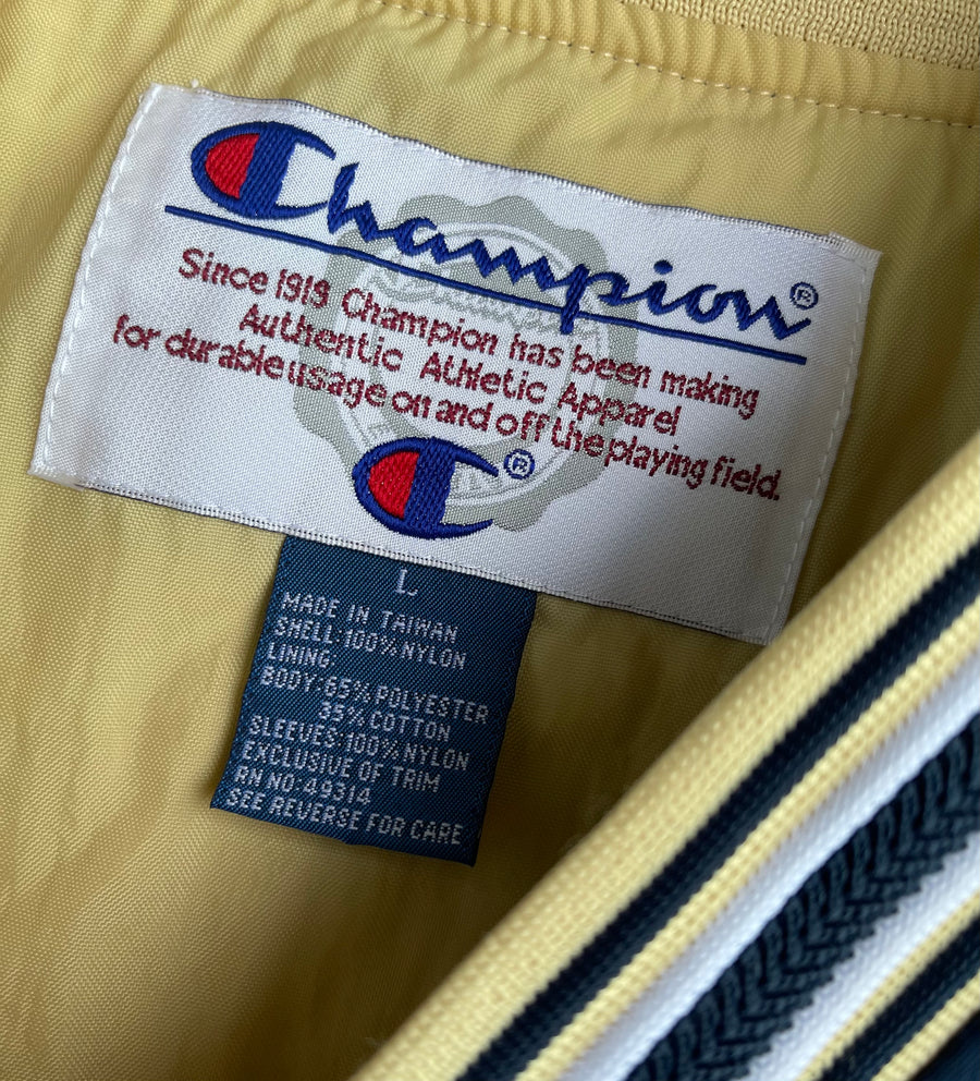Vintage Champion Notre Dame Pullover Jacket L
