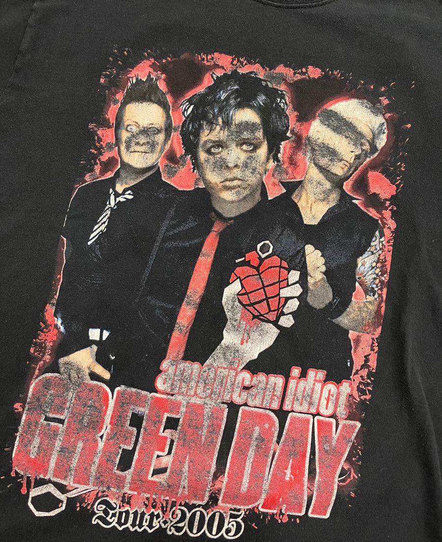 2005 Green Day American Idiot Tour Tee M