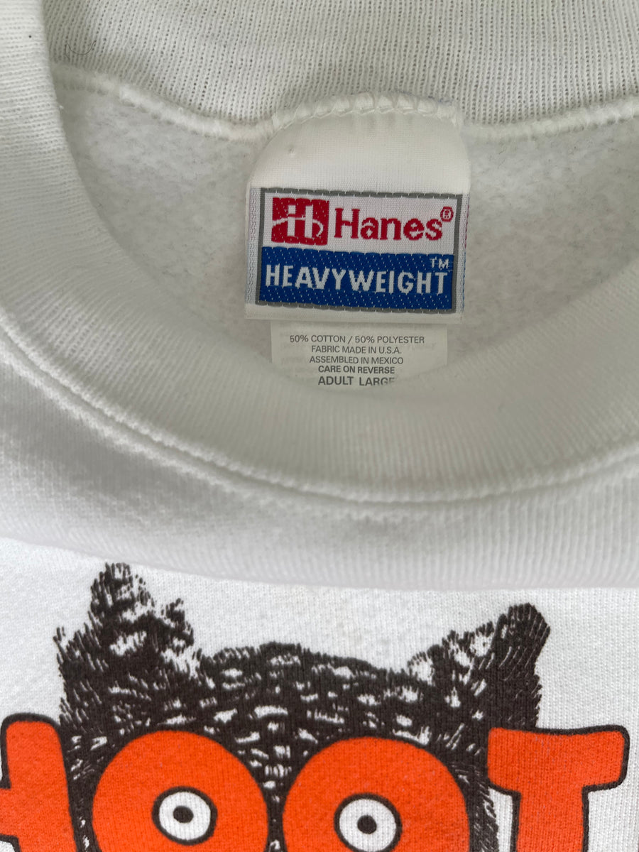 Vintage Hanes Hooters Clearwater Sweater L