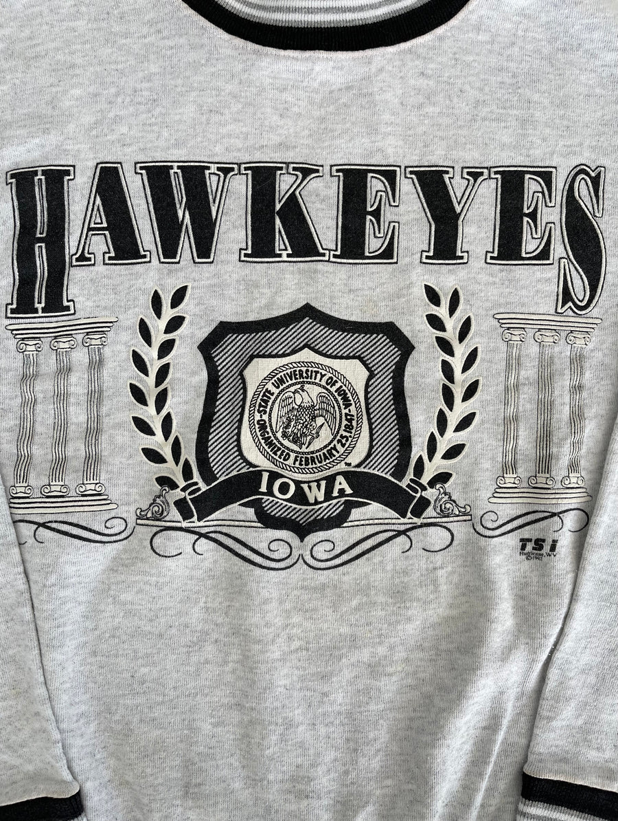 Vintage 1992 Iowa Hawkeyes Crewneck Sweater M