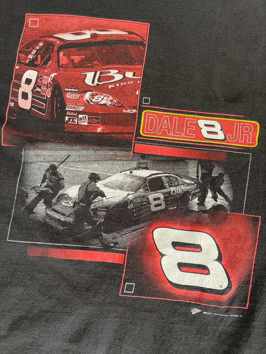 Vintage Dale Jr Nascar Racing Tee L