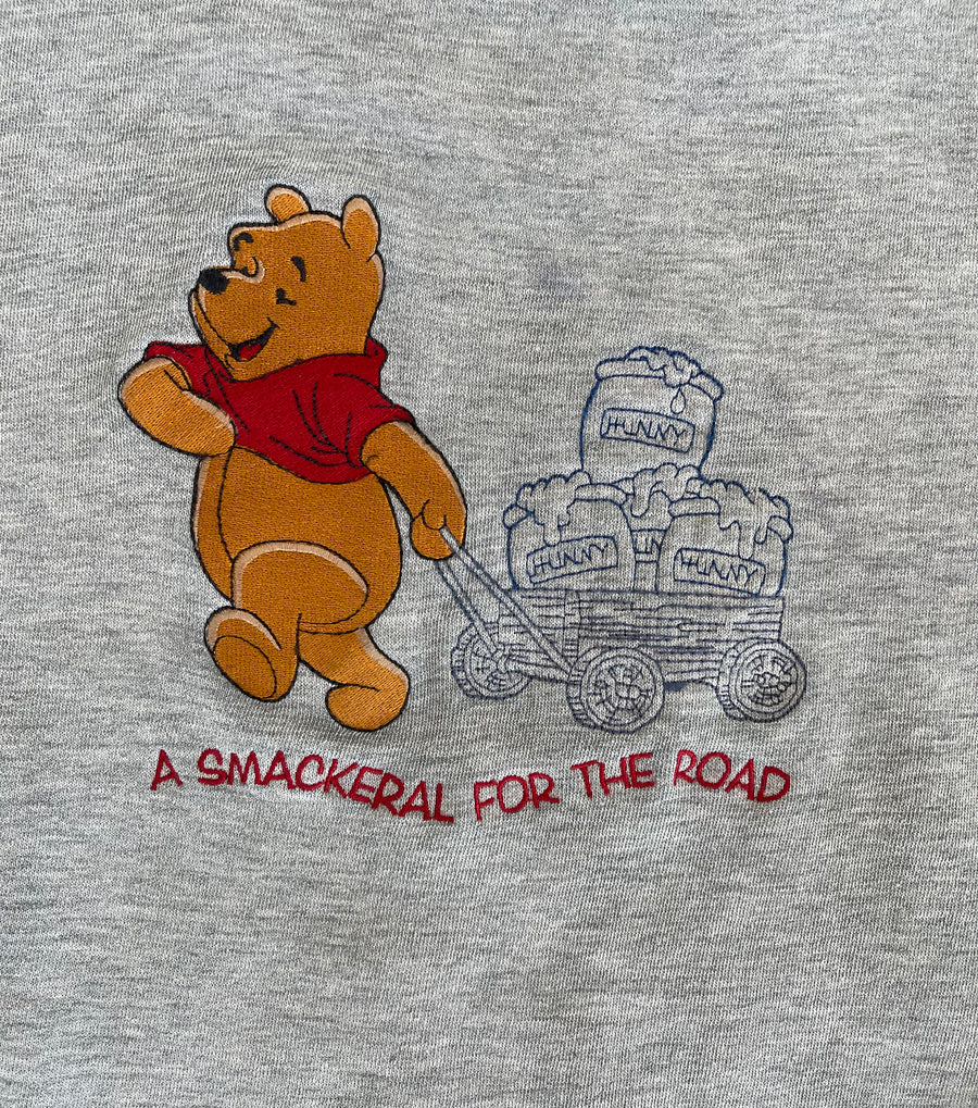 Vintage Disney A Smackeral For The Road Winnie The Pooh Sweater L