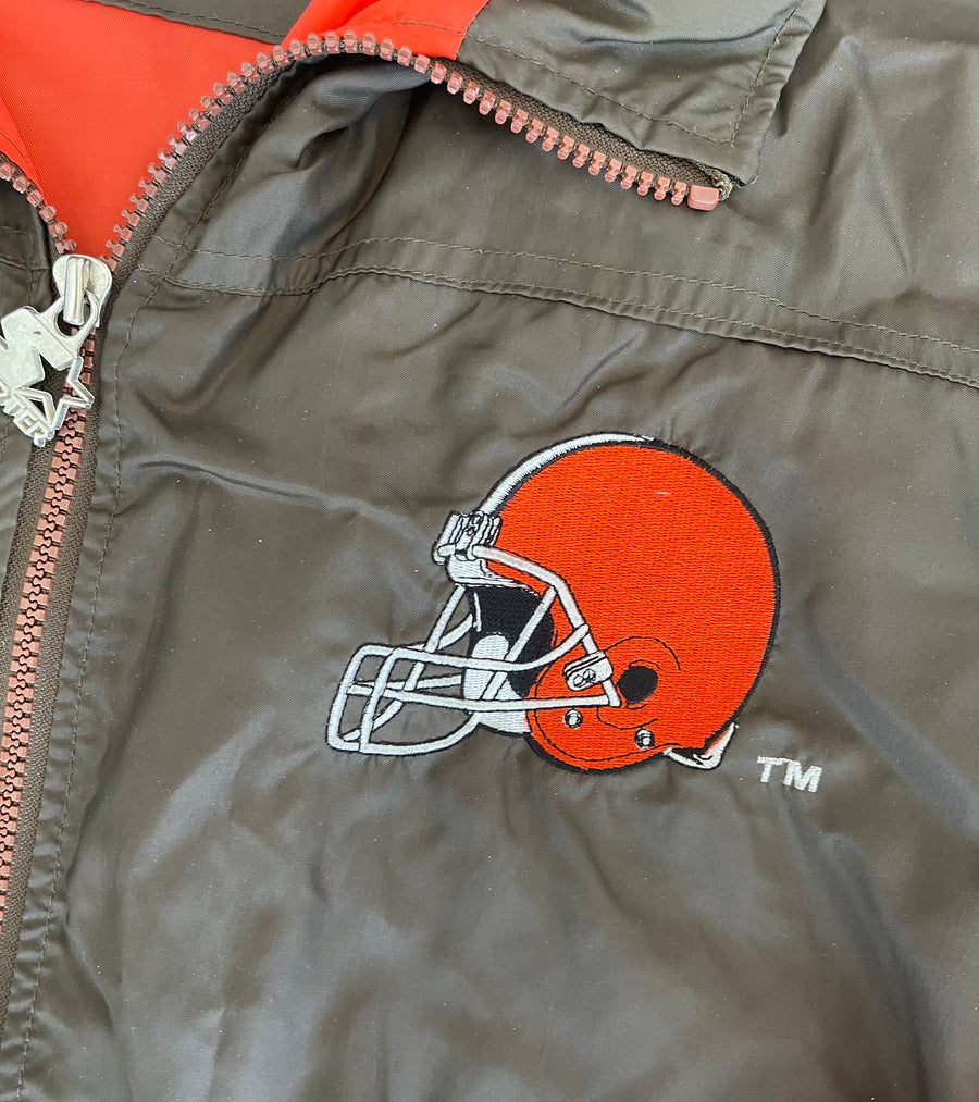 Vintage Starter Cleveland Browns Windbreaker Jacket XL