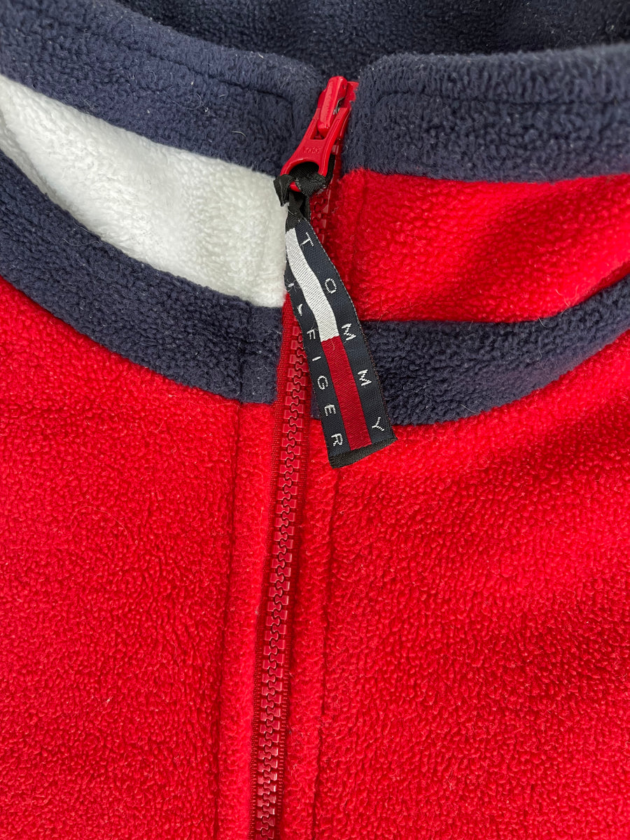 Vintage Tommy Hilfiger Half Zip Fleece M