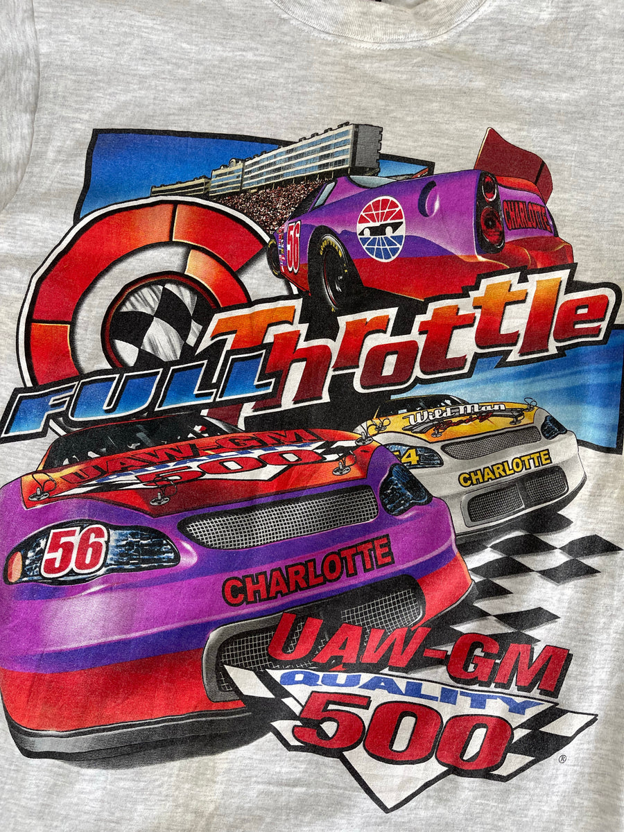 Vintage Full Charlotte Racing Tee M