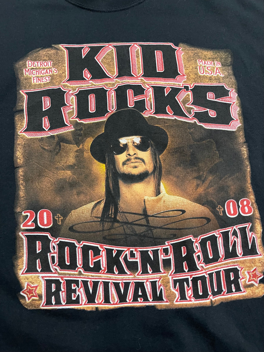 2008 Kid Rocks Rock-N-Roll Revival Tour Tee XL