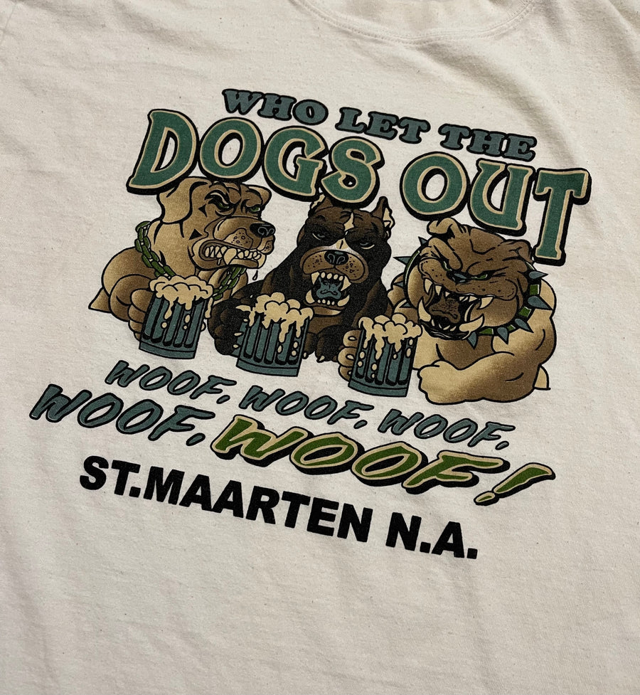 Vintage Who Let The Dogs Out Tee L/XL