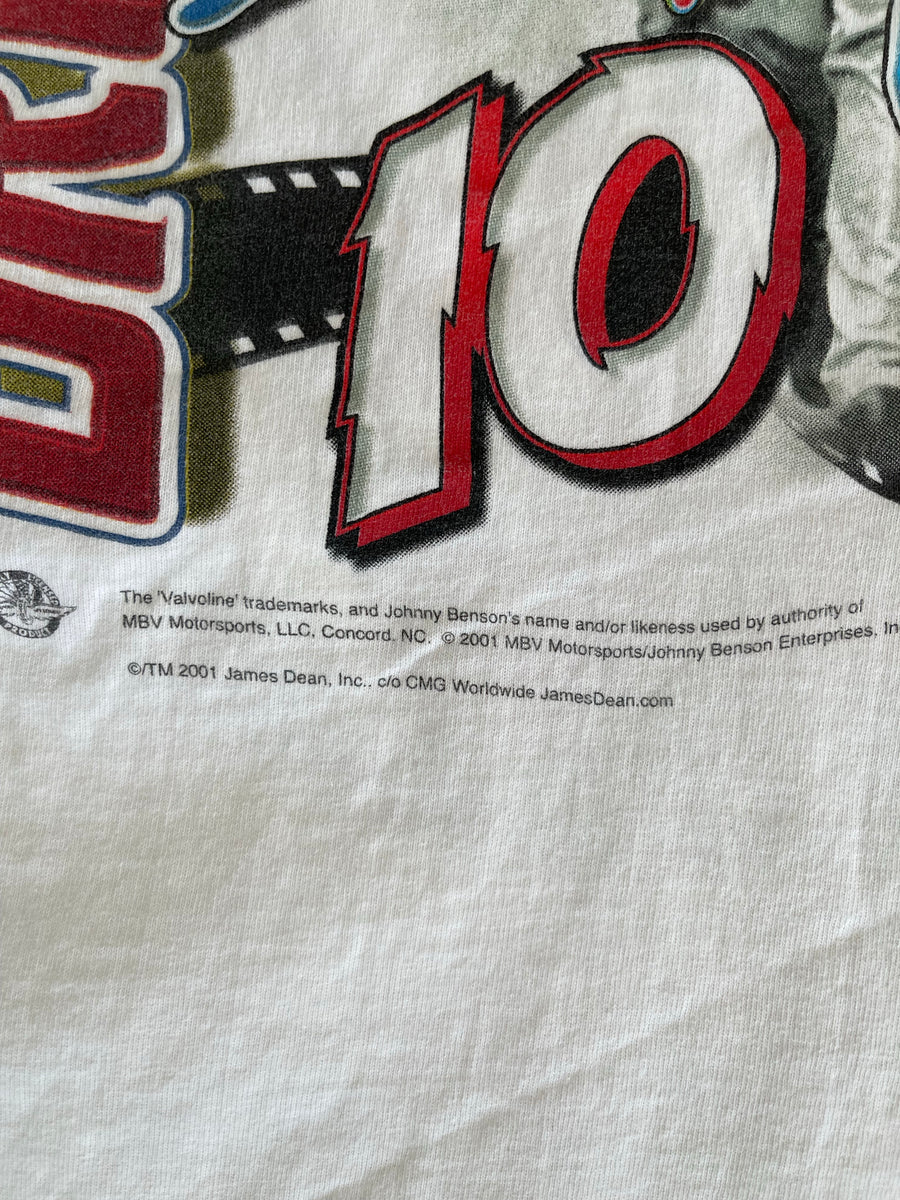 Vintage 2001 James Dean Nascar Racing Tee XL