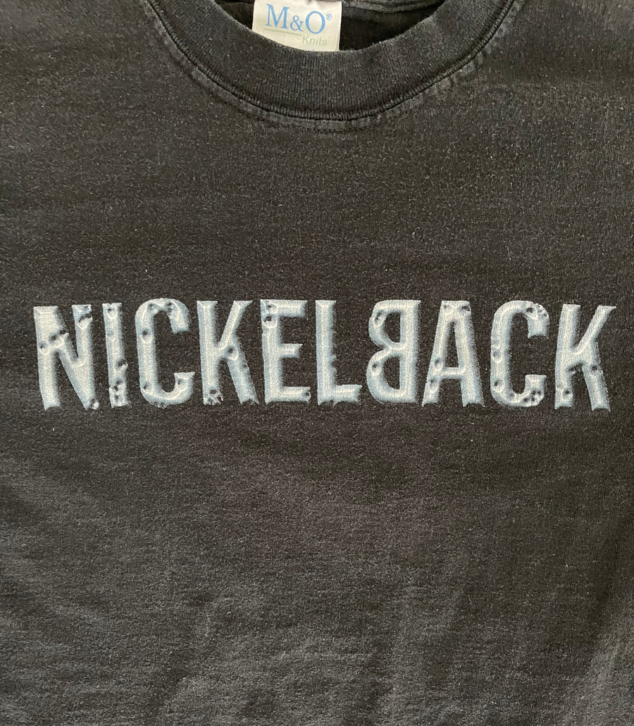 Vintage 2001 Nickelback Silver Side Up Tee M
