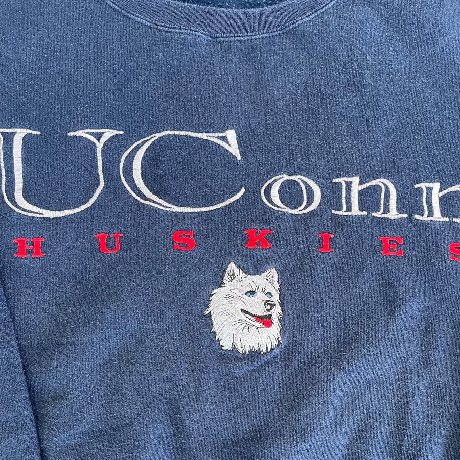 Vintage UConn Huskies Sweater XL