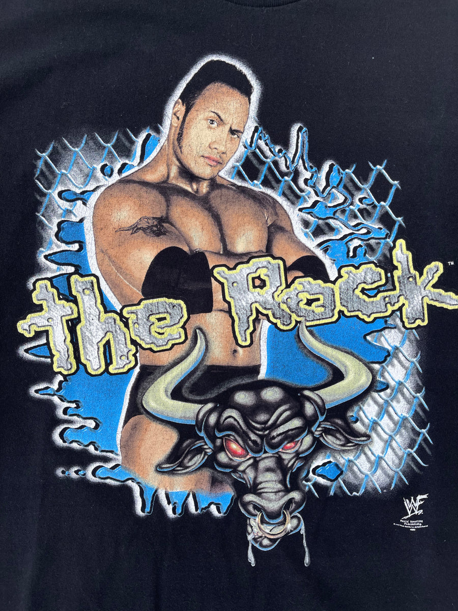 Vintage WWF 1999 The Rock Tee L