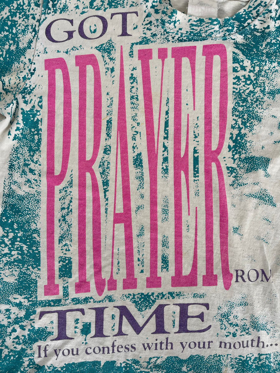 Vintage Got Prayer Time Tee L