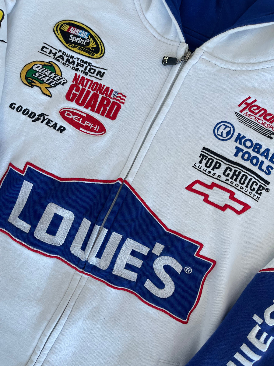 Vintage 2009 Chase Lowes Nascar Racing Hoodie M