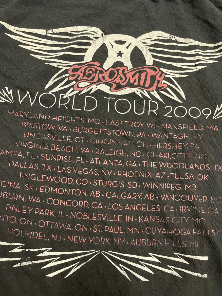 2009 Aerosmith World Tour Tee M