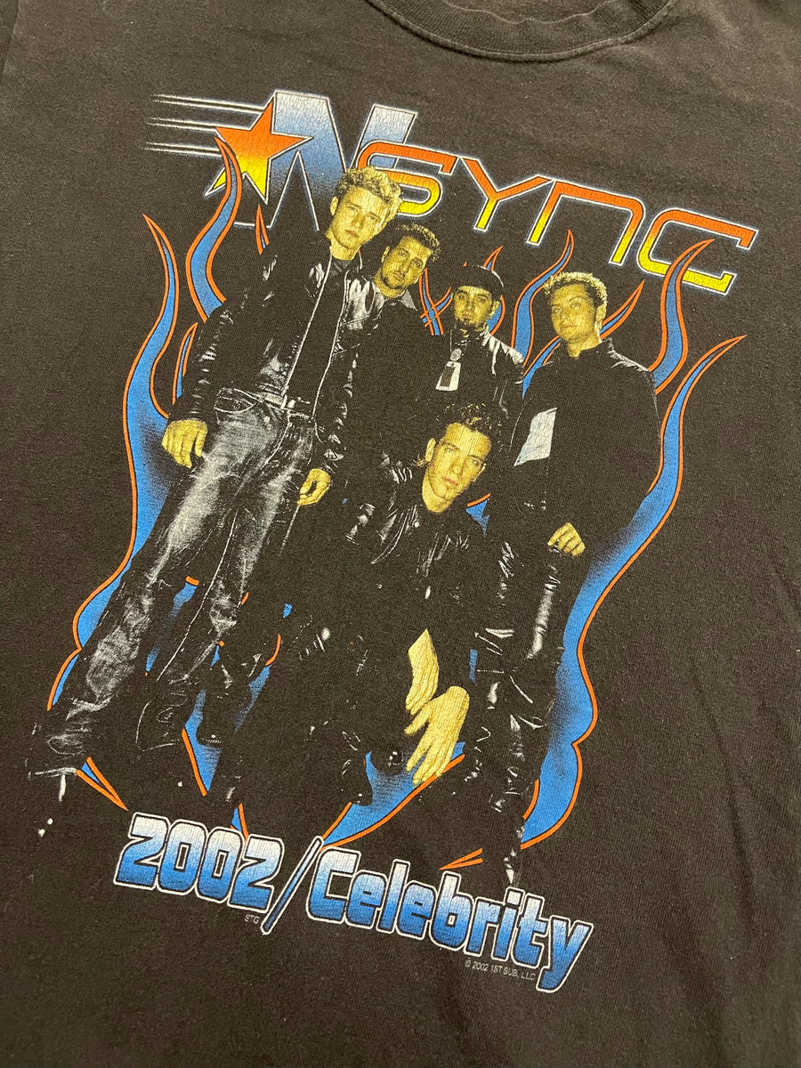 Vintage 2002 N Sync Celebrity Tee S