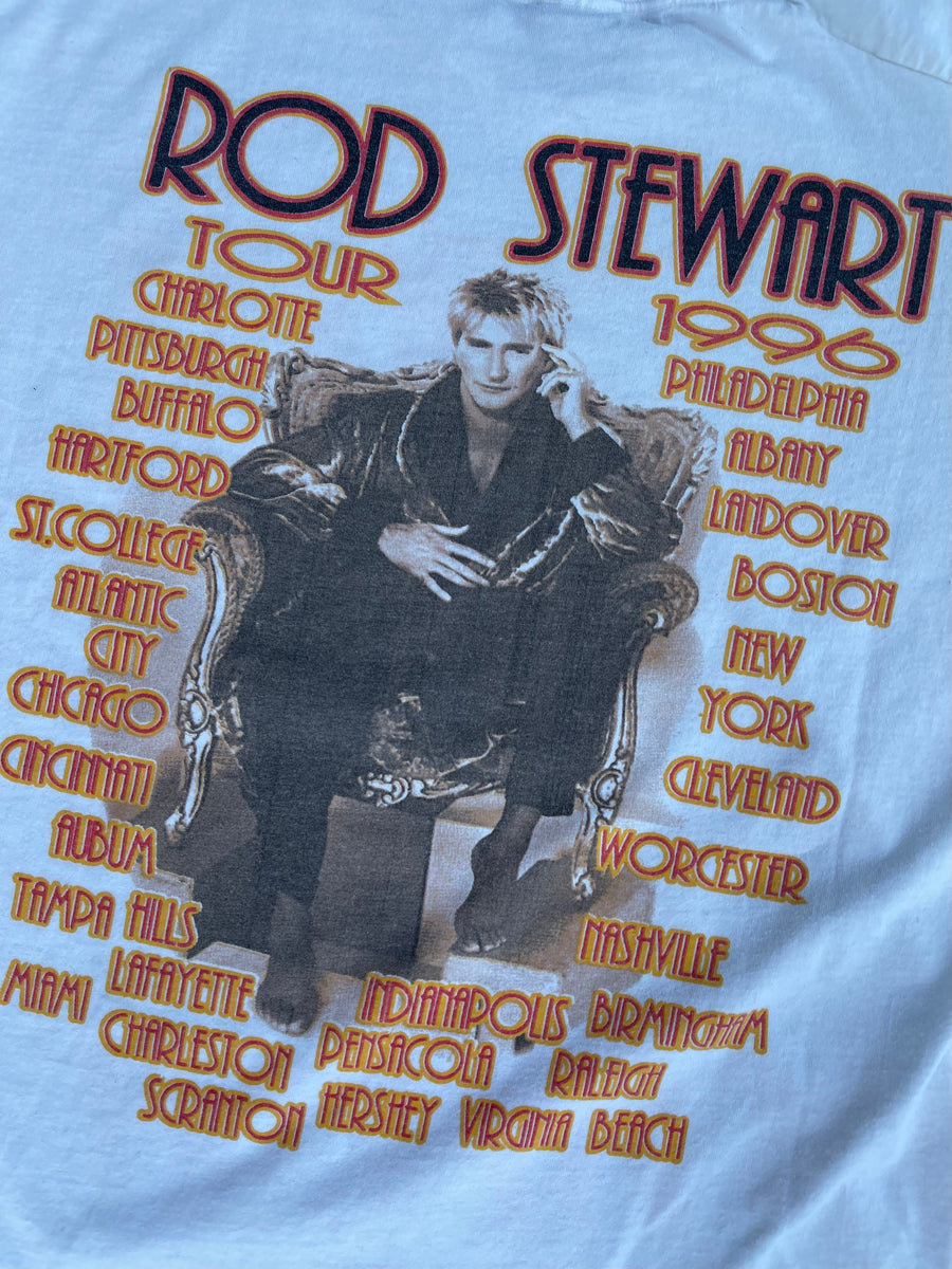 Vintage 1996 Rod Stewart American Tour Tee XL