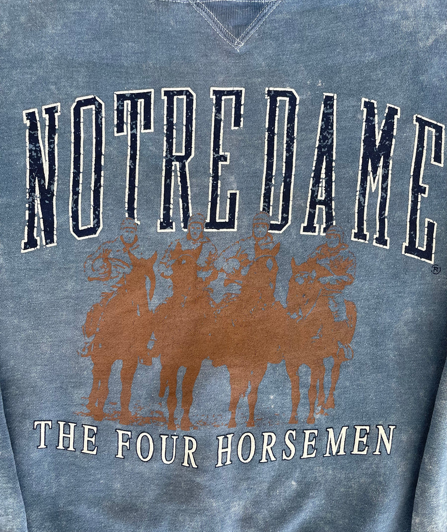 Vintage Notre Dame The Four Horsemen Sweater L