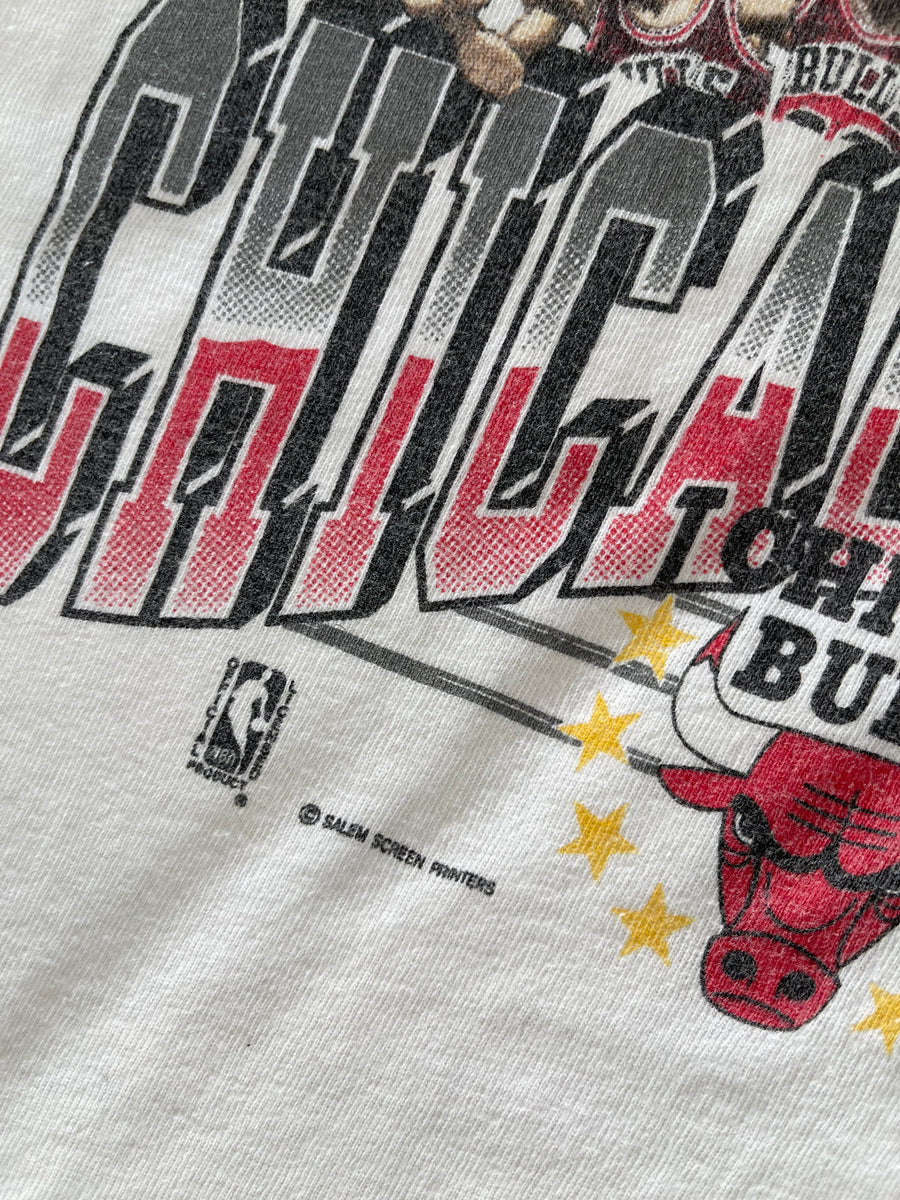 Vintage 1991 World Champions Chicago Bulls Tee S
