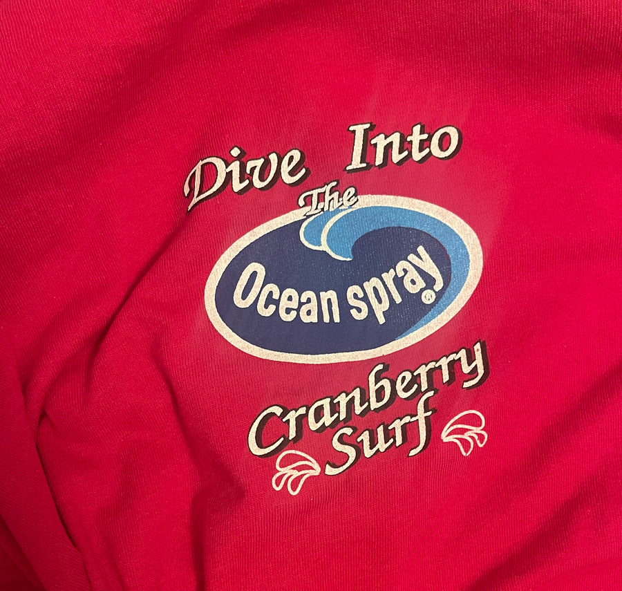 Vintage Cranberry Surf Tee XL