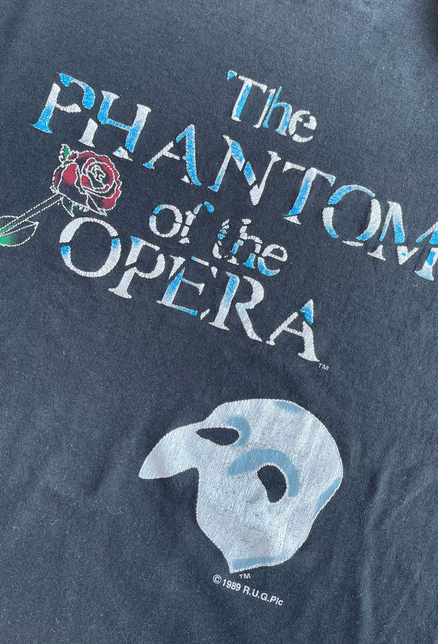 Vintage 1989 The Phantom of The Opera Tee M/L