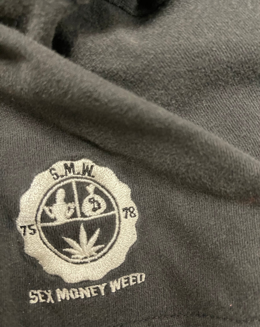 S.M.W Sex Money Weed Juice Tee L