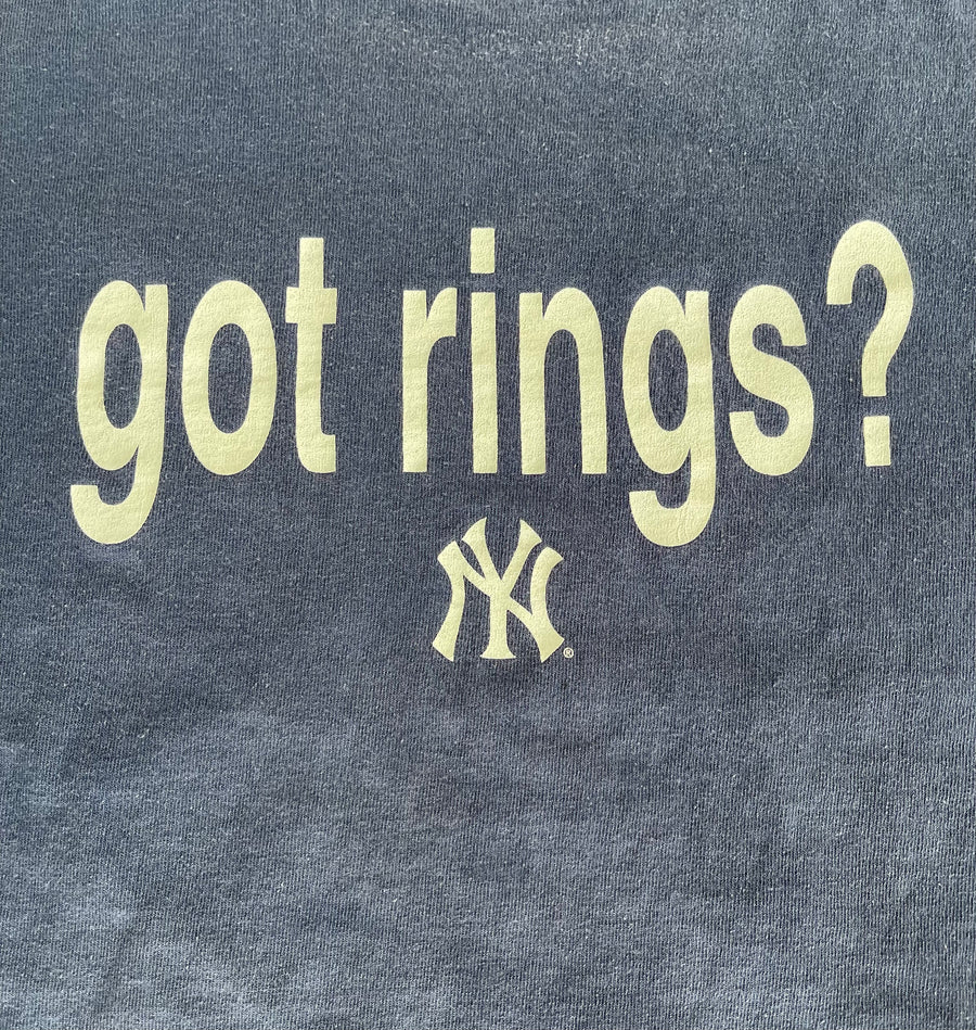 Vintage 2005 New York Yankees Got Rings? Tee L