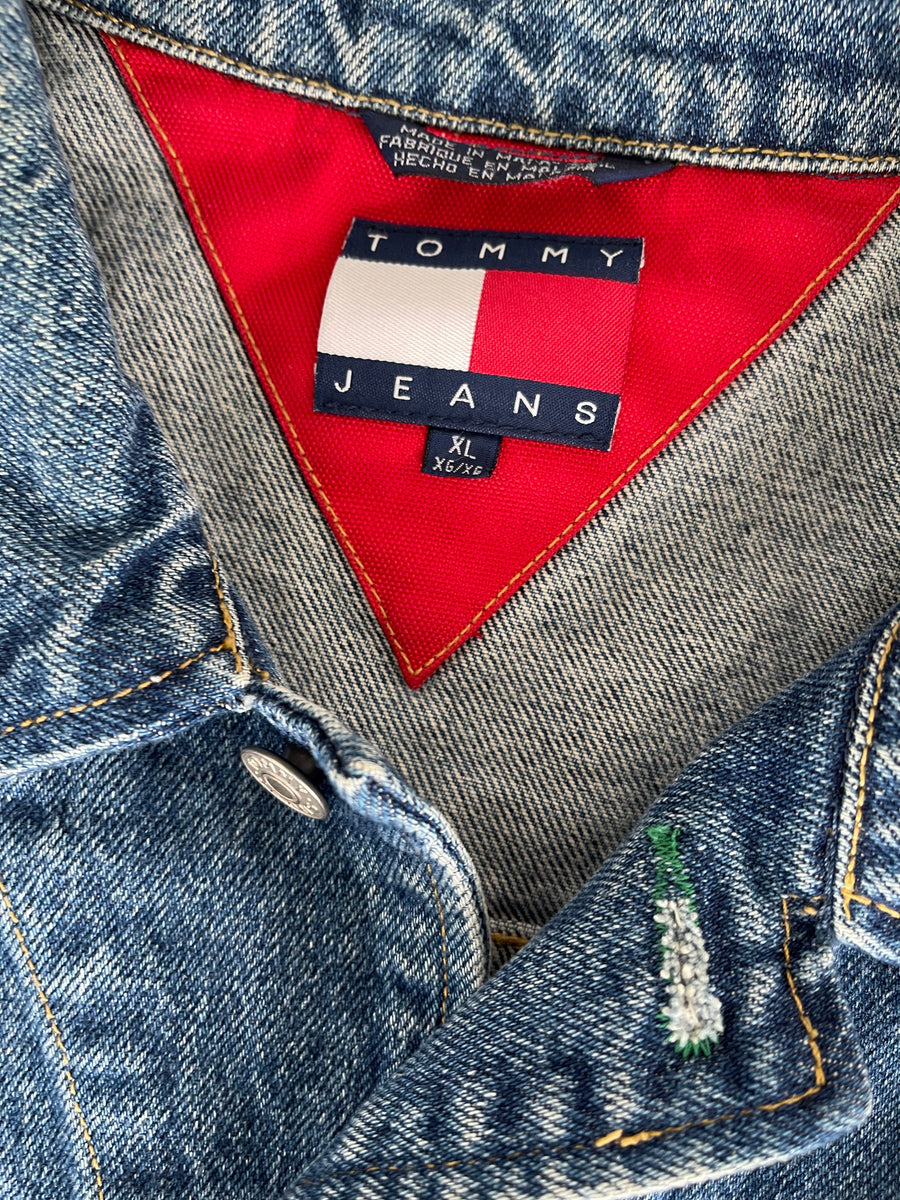 Vintage Tommy Hilfiger Denim Jacket XL