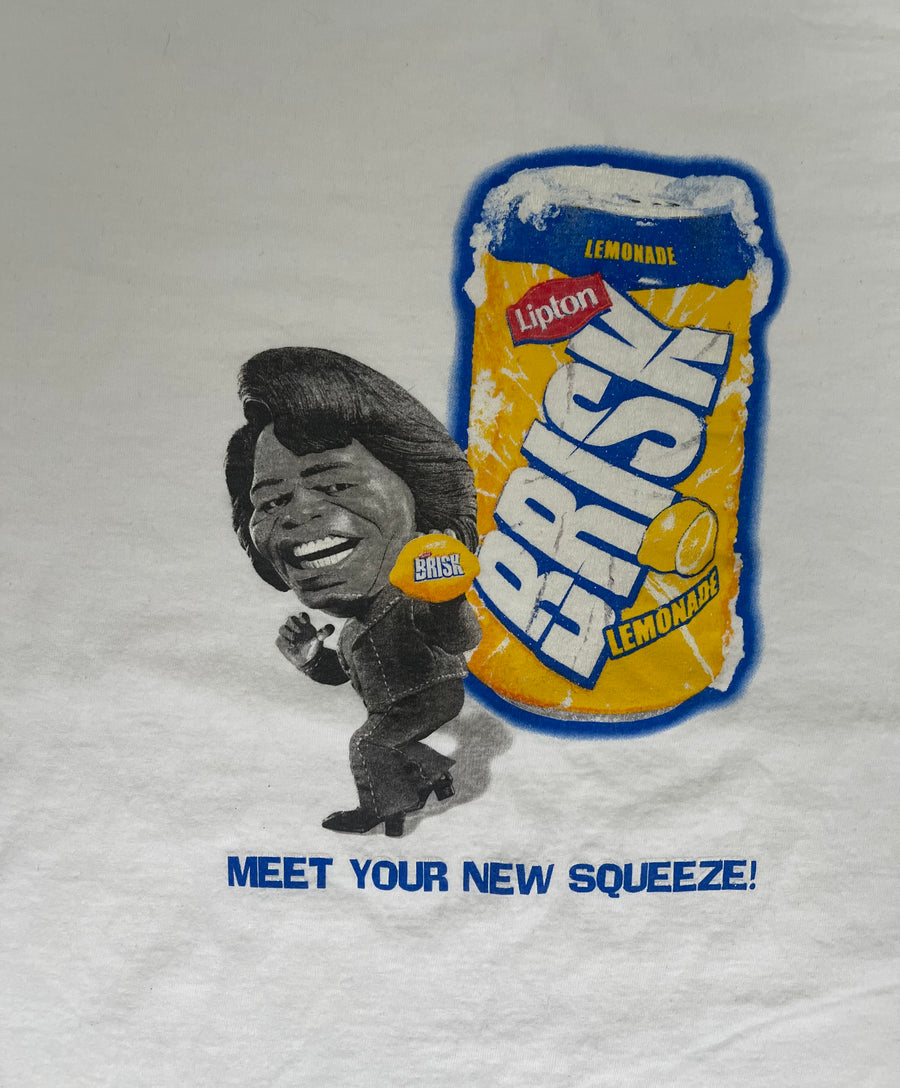 Vintage James Brown Brisk Promo Tee XL