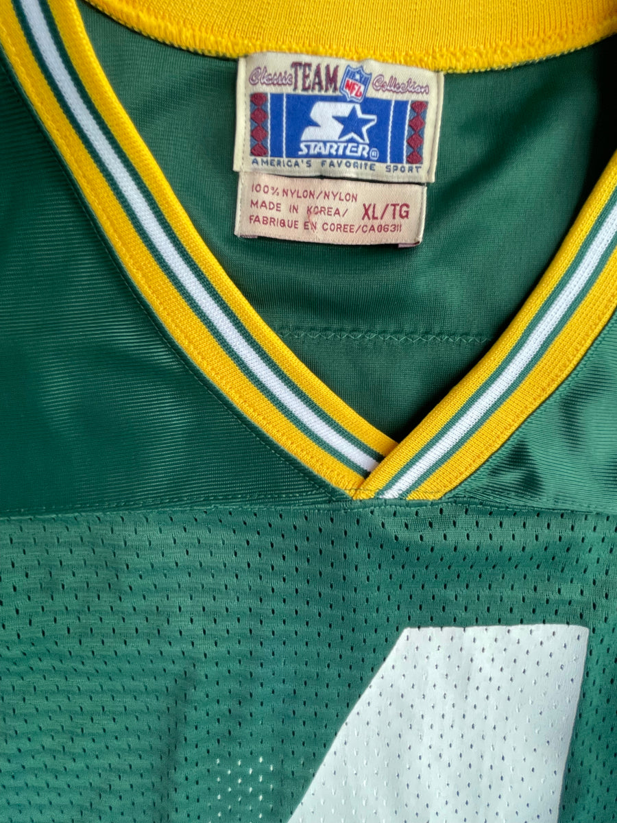90s Starter Greenbay Packers Brett Favre Jersey XL