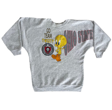 Vintage Looney Tunes Tweety Bird Ohio State Sweater L
