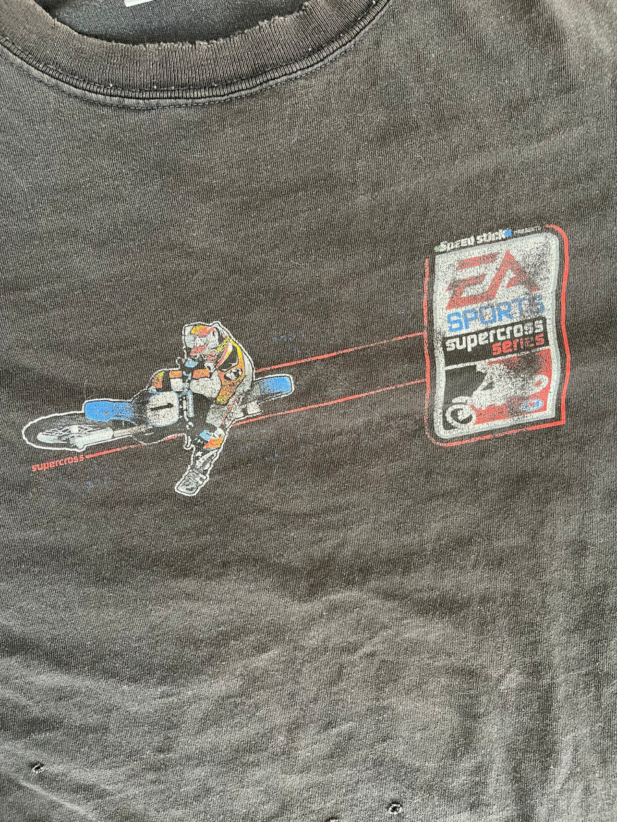 Vintage EA Sports Super Cross Racing Tee XL