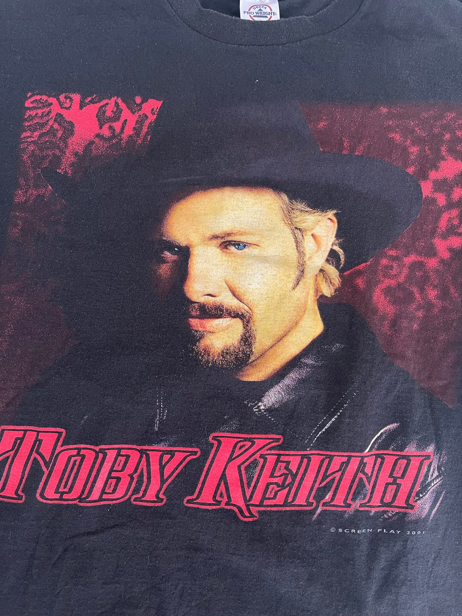 Vintage 2001 Toby Keith I Wanna Talk About Me Tee M