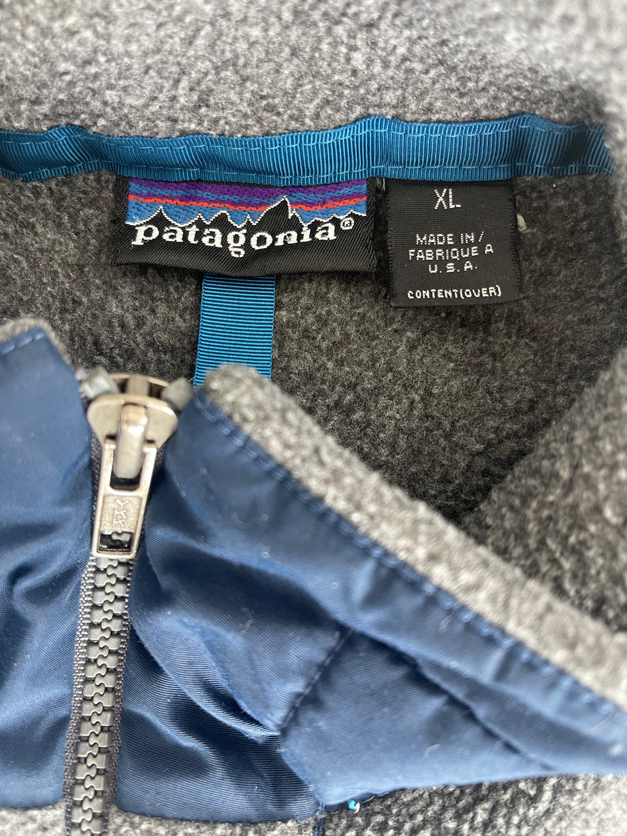 Vintage Patagonia Fleece Zip Up Sweater XL