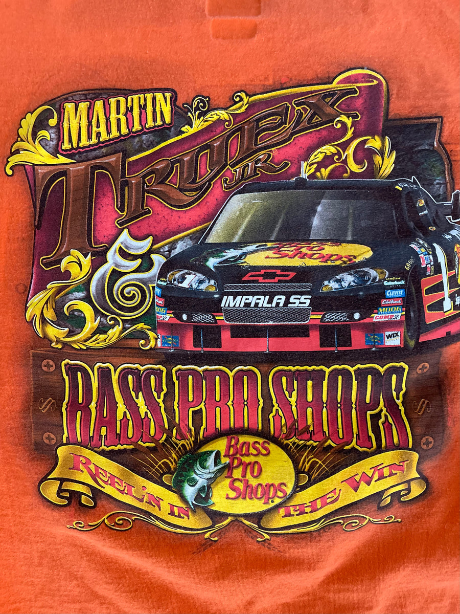 Bass Pro Shop Martin Truex Nascar Racing Tee L