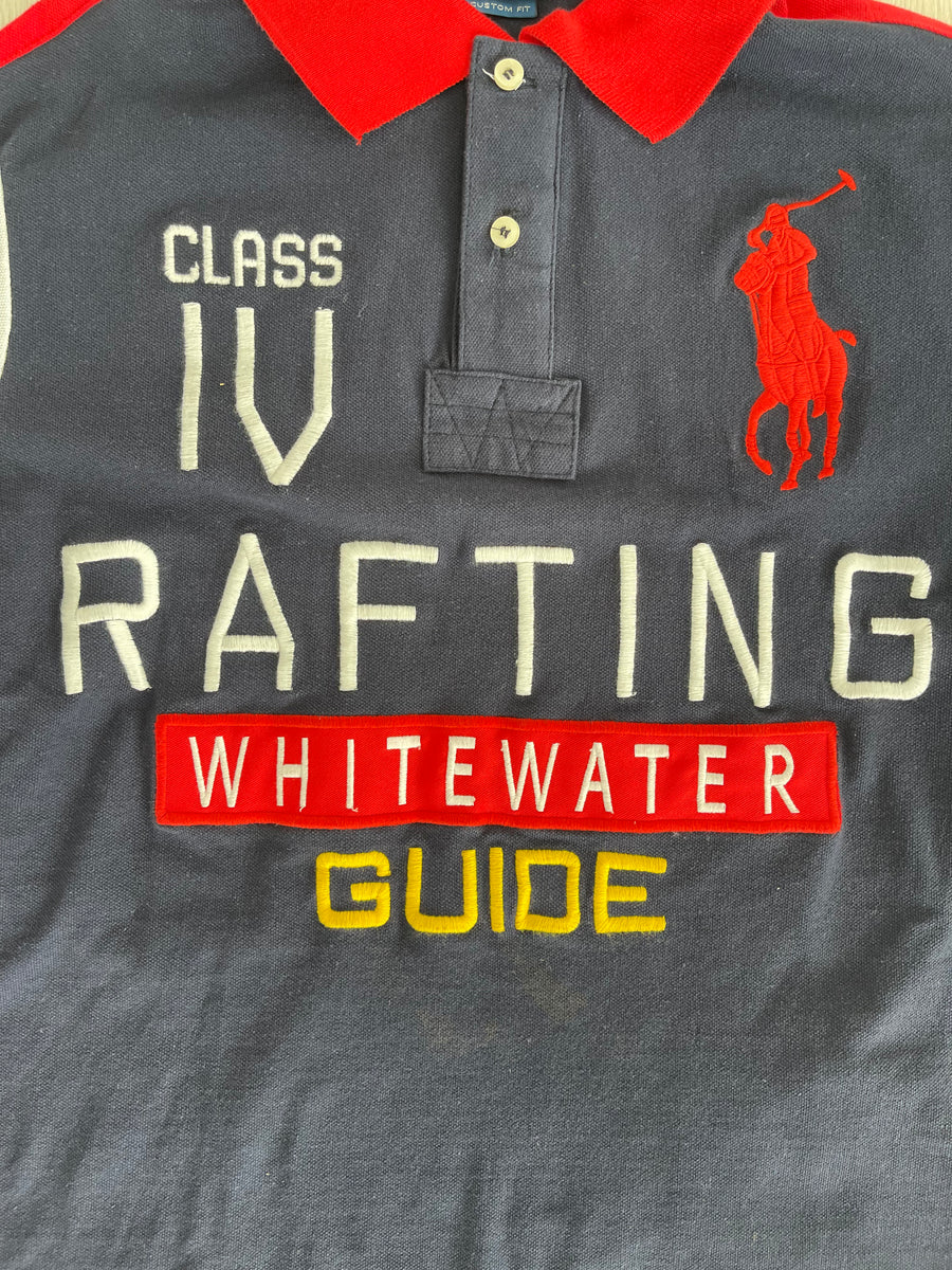 Vintage Polo Ralph Lauren Rafting Whitewater Guide Polo M