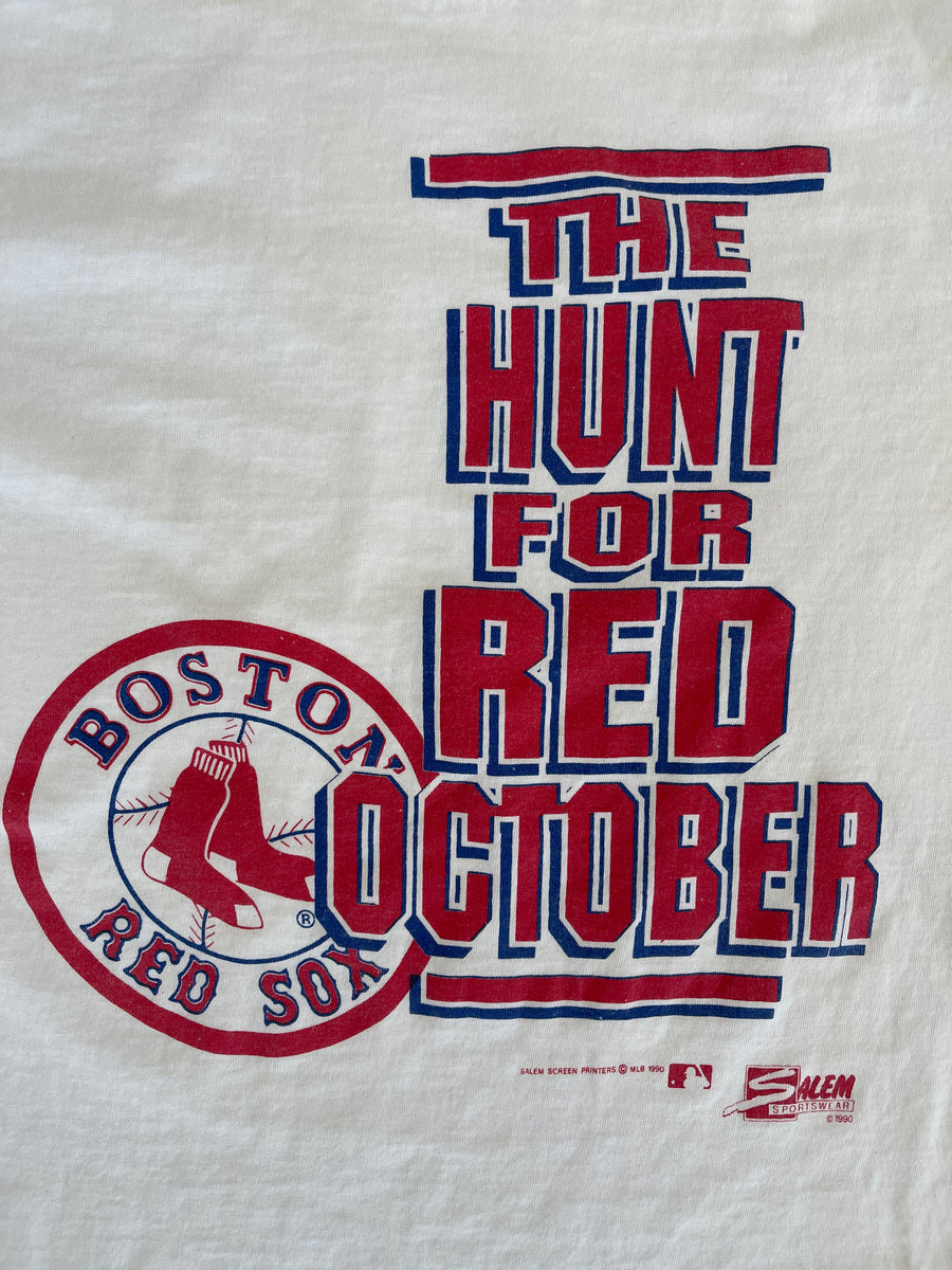 Vintage 1990 Salem Boston Red Sox Tee L