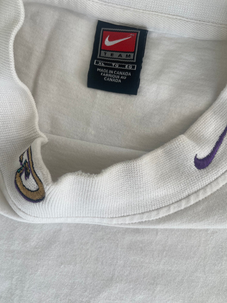 Vintage Nike Mock Arizona Diamondbacks Turtleneck Swoosh Sweater XL